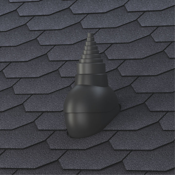 Element pentru trecerea antenei pentru şindrila bituminoasă (d – 19-90 mm) foto 1