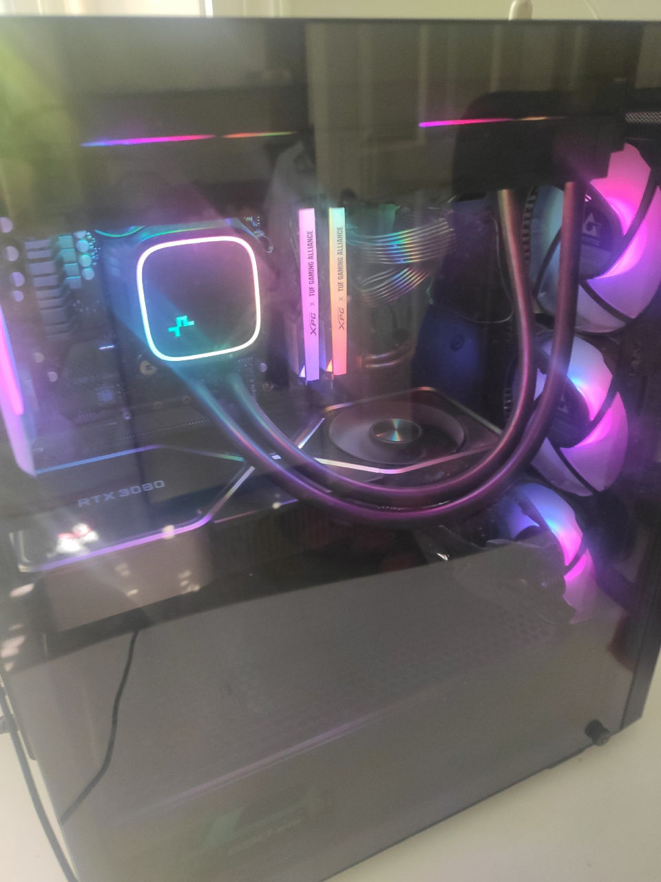 Продам мощный игровой ПК( AMD Ryzen 5 5600, RTX 3080 16GB RAM)