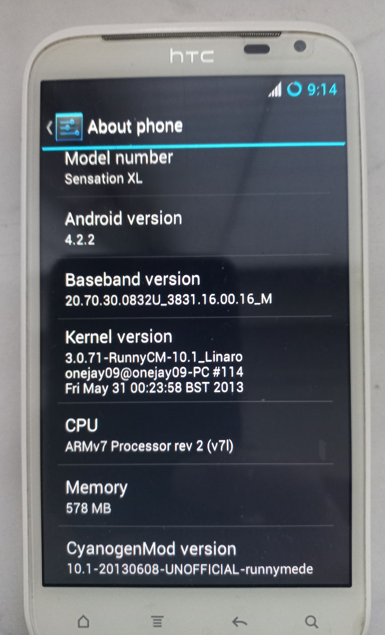 HTC Sensation XL X315E рабочий 300 лей фото 6