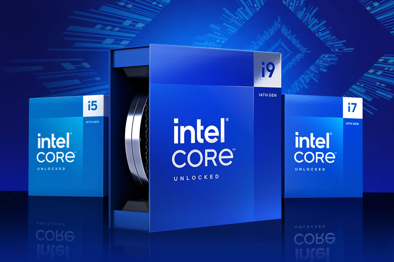 Intel 14 gen процессоры - i5-14600K, i7-14700K, i9-14900KS, i5-14500, i5-14400F, i3-14100 foto 0