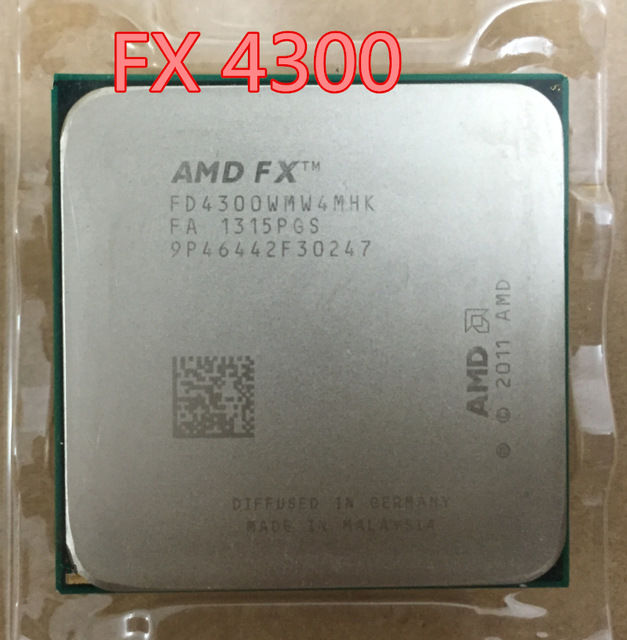 AMD FX 4300 3.8Ghz 95W Гарантия! Garantie!