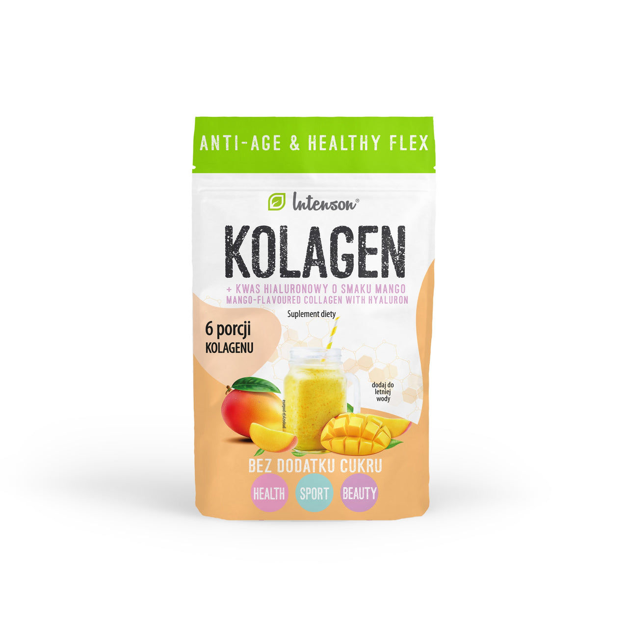 Colagen hidrolizat cu Acid Hialuronic si Vit C Гидролизованный коллаген ...