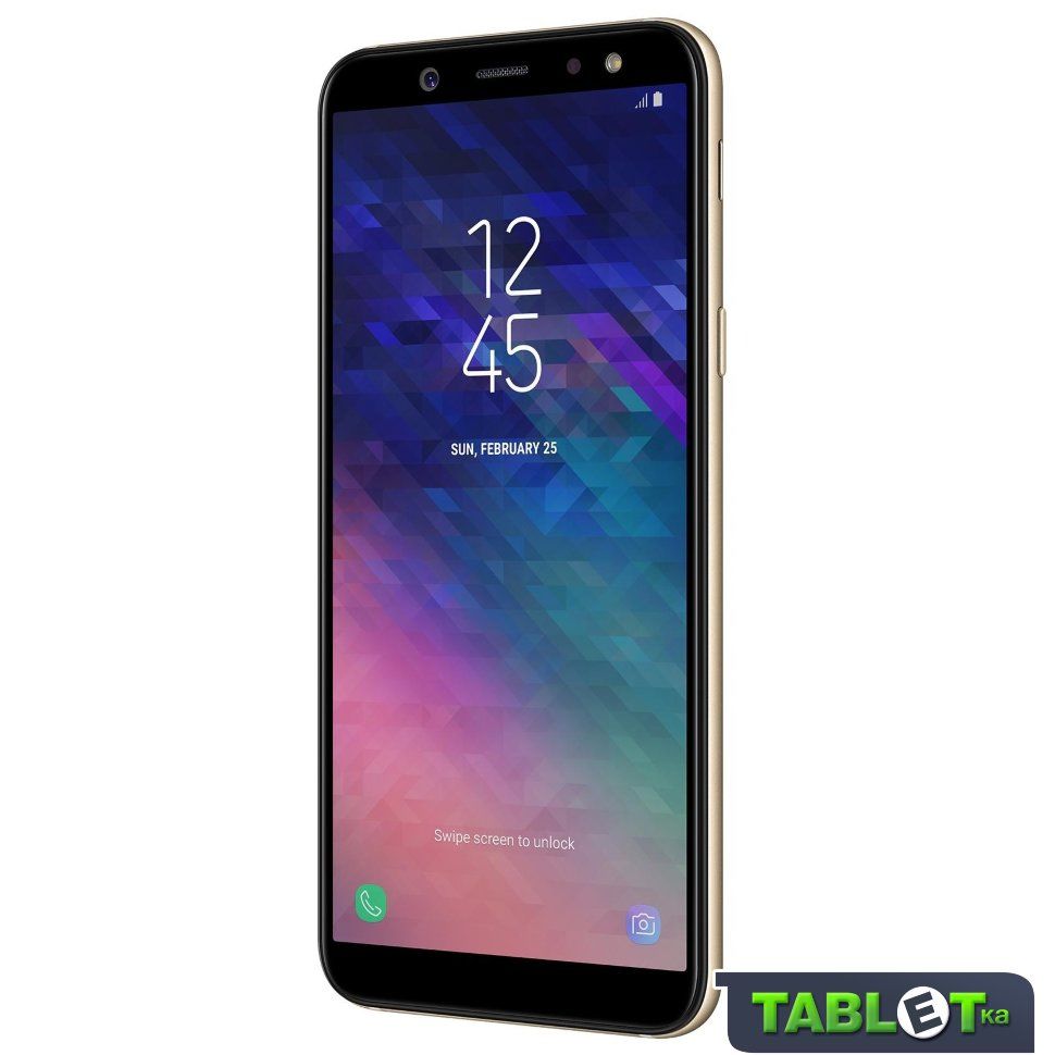 Samsung Galaxy A6 4 ram 64GB Gold 150 евро топовая версия