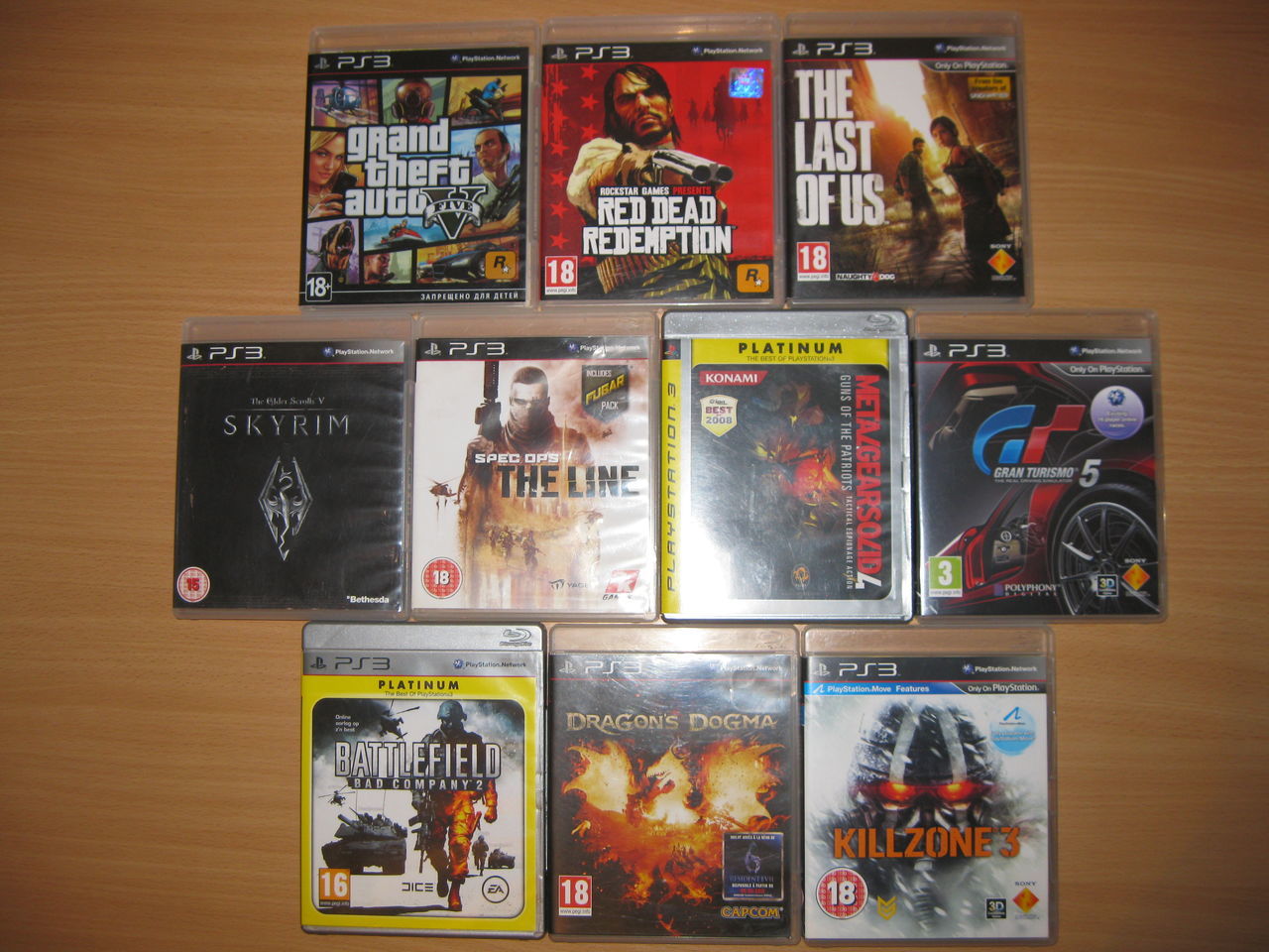 GTA 5, Last of us, Red Dead Redemption и другие игры Playstation 3