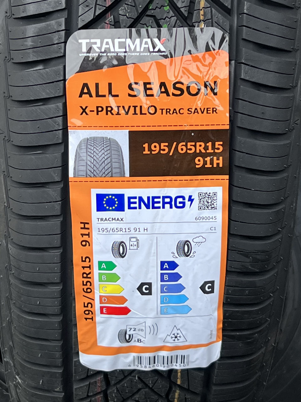 195/65 R15 Tracmax Allseason Trac saver (4 seasons)/ Доставка, livrare toata Moldova foto 1