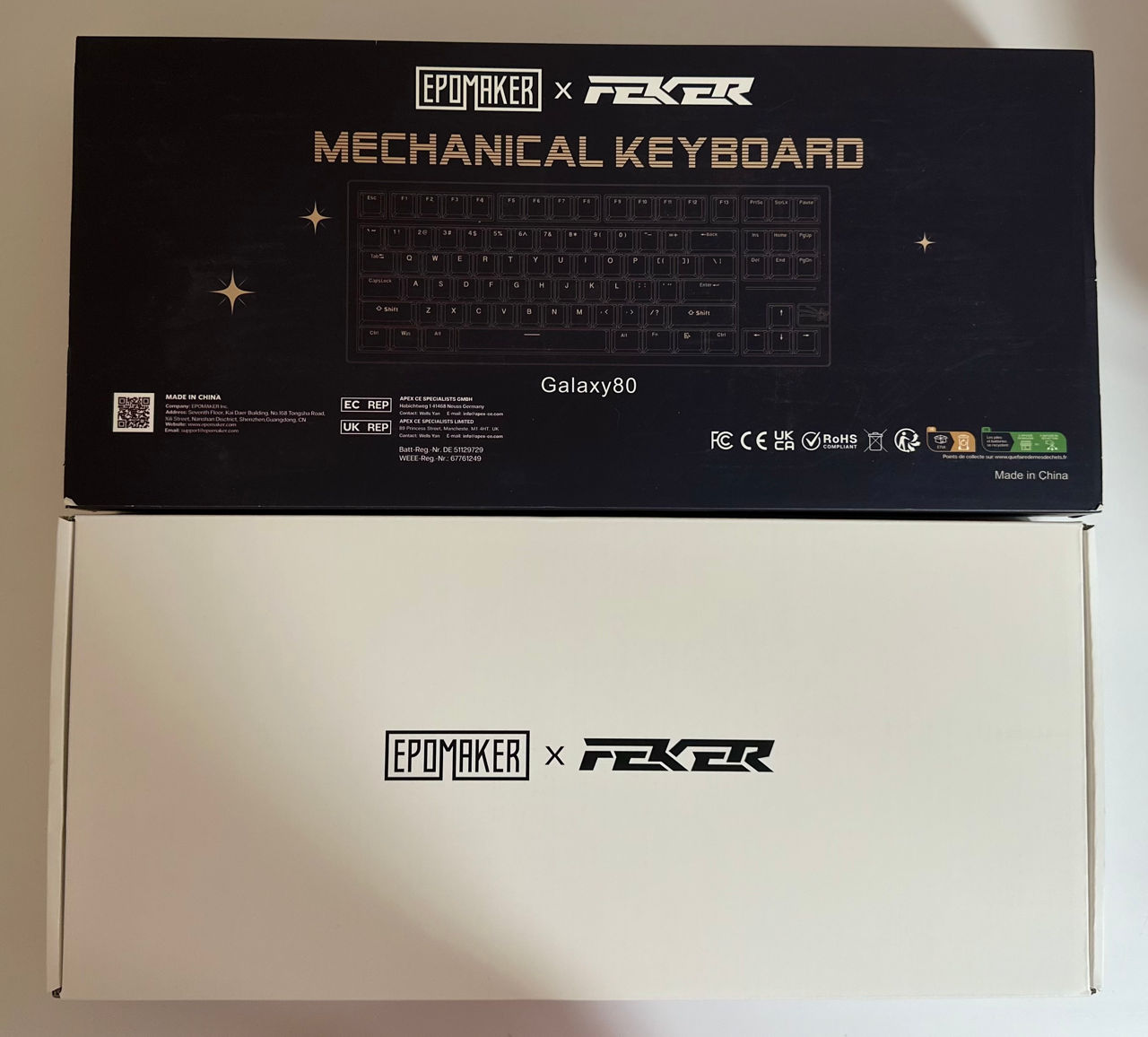 Клавиатура Epomaker x Feker Galaxy 80 100$ фото 1