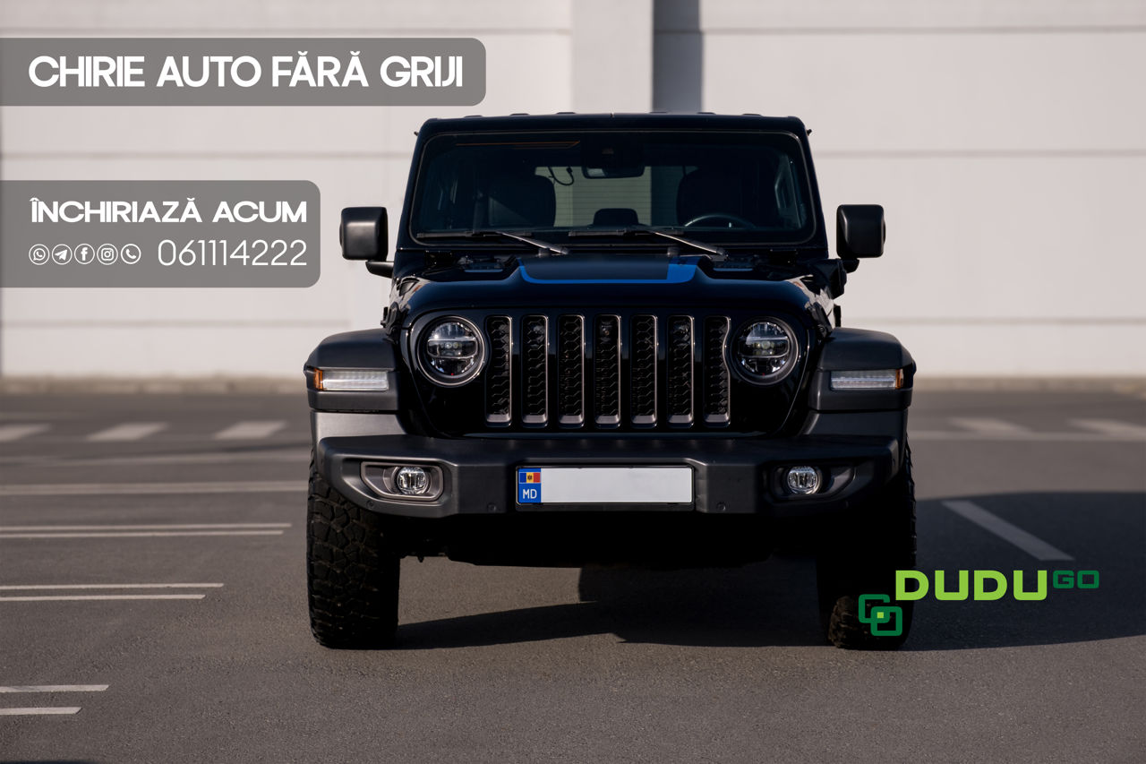 Chirie auto! Jeep Wrangler Rubicon !!! Stare impecabilă !!! foto 0