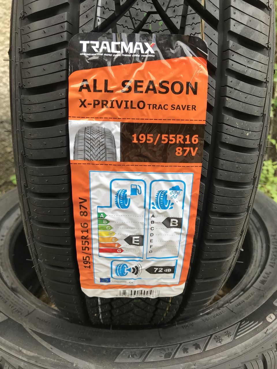 195/55 R16 Tracmax Trac saver (4 seasons)/ доставка, livrare toata Moldova foto 1