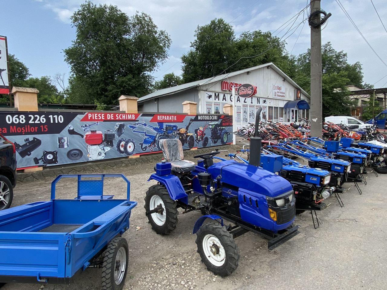Motoblocuri zubr ,racire pe apa ,+freza , motorina,magazin motoplus foto 12