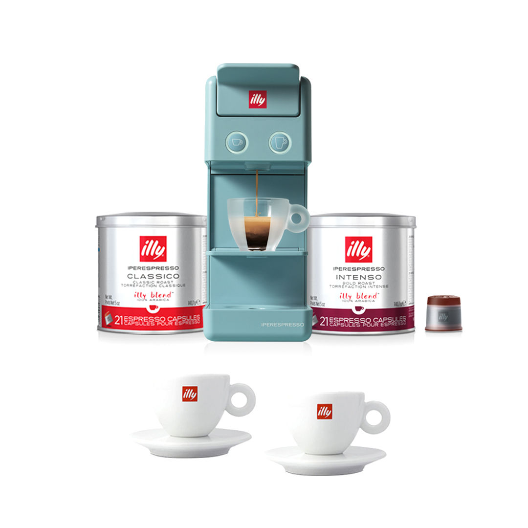 illy Aparat de Cafea cu Capsule Culoare Albastru Y 3.3 IperEspresso Nou Livrare foto 1