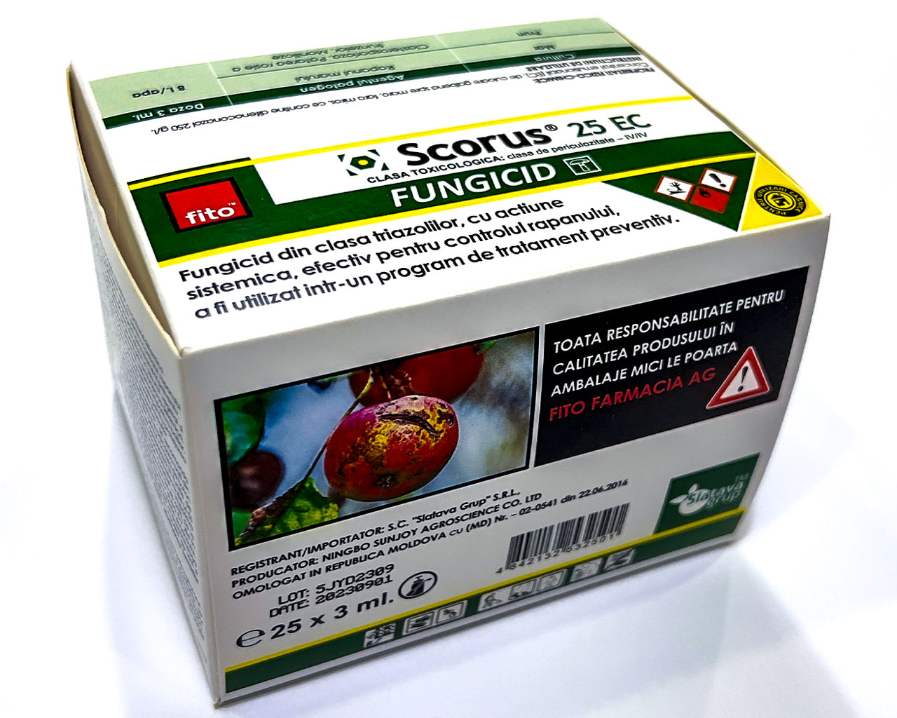 Super Oferta !!! Fungicid Scorus 25 EC (difenoconazol 250 g/l), Ambalaj: 5 ml., 50 ml. foto 0