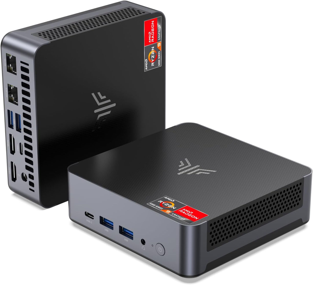 NiPoGi AM21 Mini PC АMD Ryzen 9 6900HX(8C/16T, up to 4.9GHz), Mini Computer 16GB DDR5 512GB M.2 NVMe фото 0