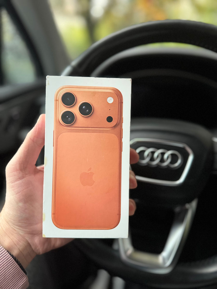 Vand iPhone 17 Pro Cosmic Orange 512Gb Sigilat + 1 An Garantie!