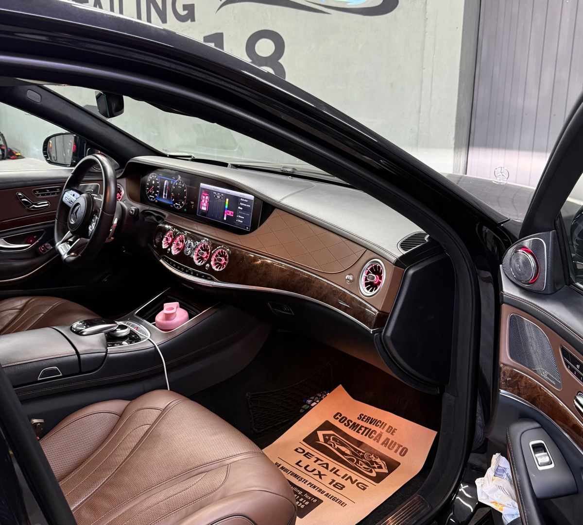 Дефлекторы W222 - Turbiene Led Mercedes S-Class, Detailing LUX18 foto 4