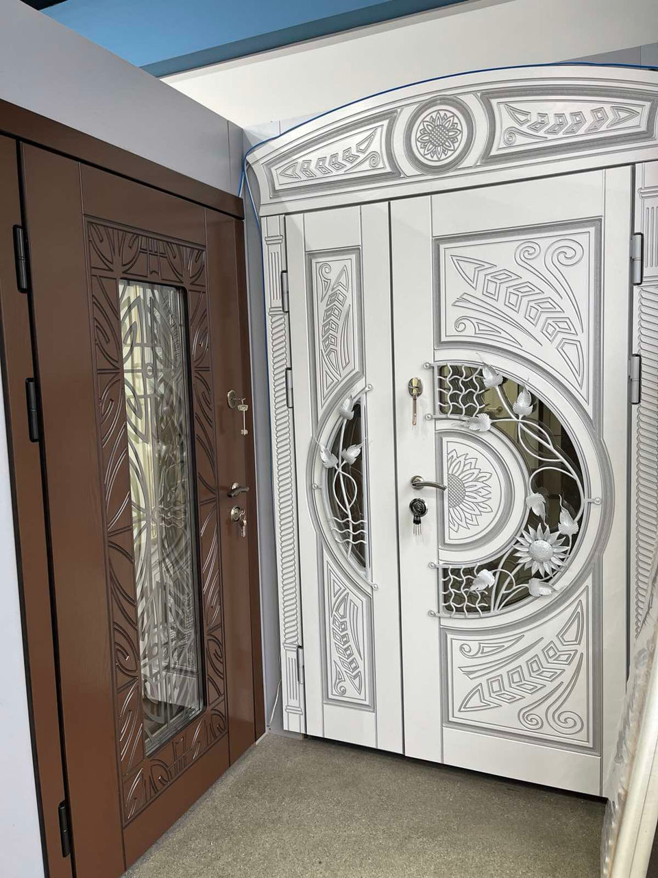 Usi exterior pentru casa. uși metalice calitative.  входные двери для дома. фото 1