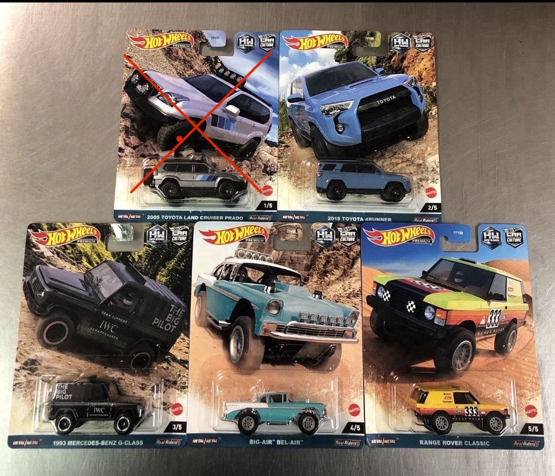 Hot Wheels Premium Drag Race, Off Road, Wagons, продажа / обмен foto 2