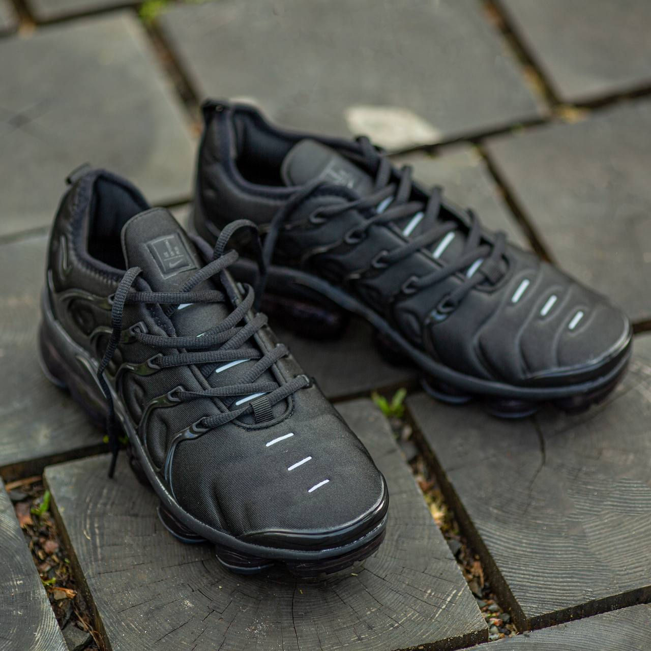 Nike Air VaporMax Plus Vm+ Full Black Unisex foto 1