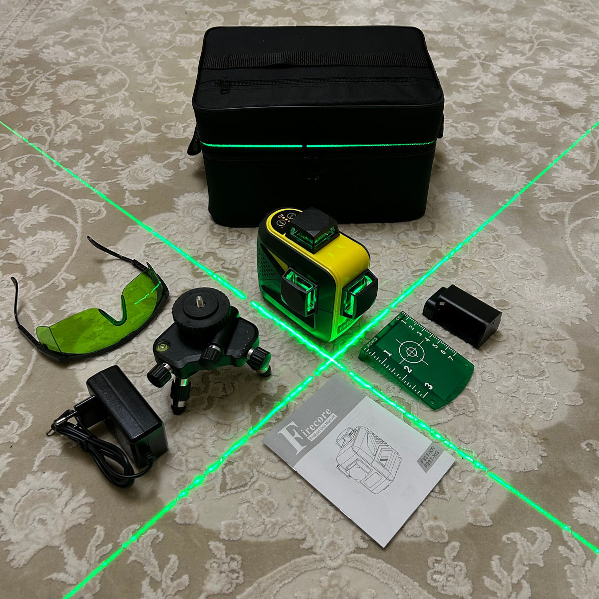 Laser Firecore F93T XG 3D 12 linii + tripod + acumulator + garantie + livrare gratis фото 2