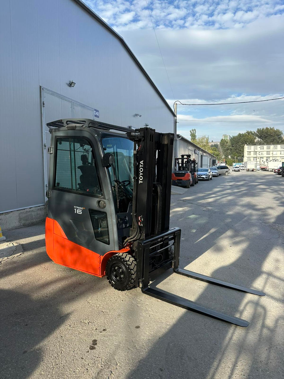 Electrostivuitor Toyota 1.6t/ Электропогрузчик Тойота 1,6т foto 14