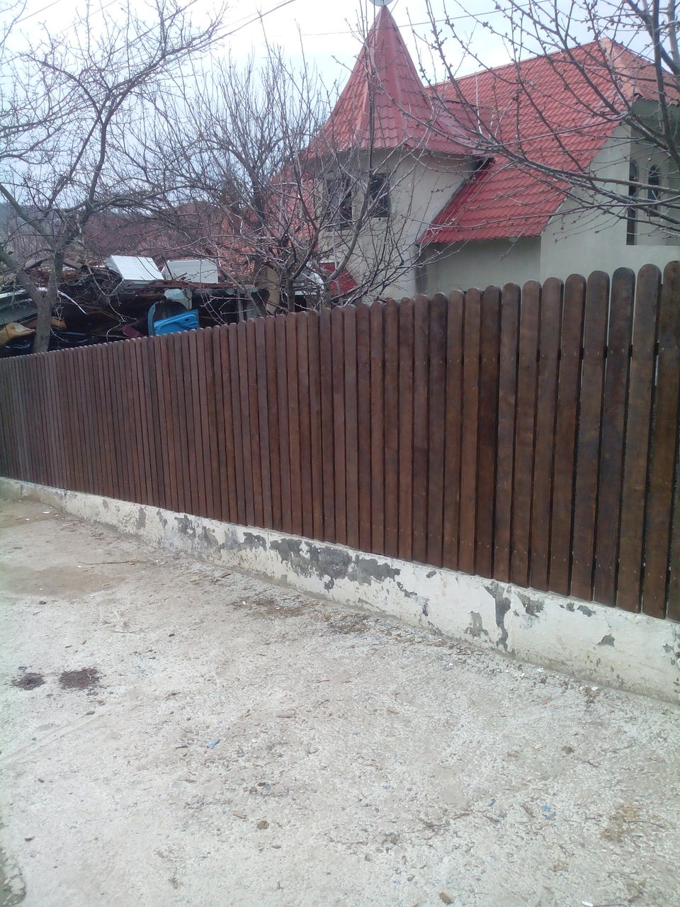 Gard din lemn foto 2