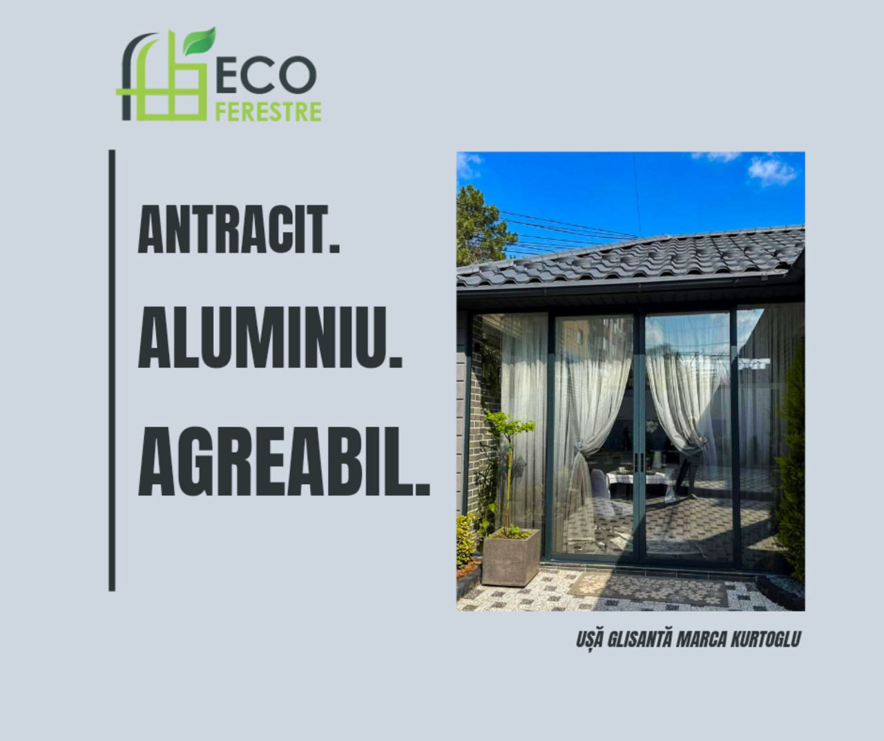 Uși glisante din aluminiu! soluția perfectă pentru terasa dvs! foto 2