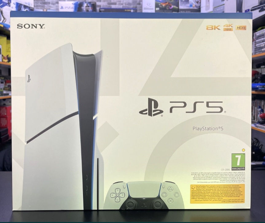 Приставка Sony Ps5 1216 Digital Disc Slim New PRO FAT Aккаунты подписки PS Plus EA Play аксессуары foto 2