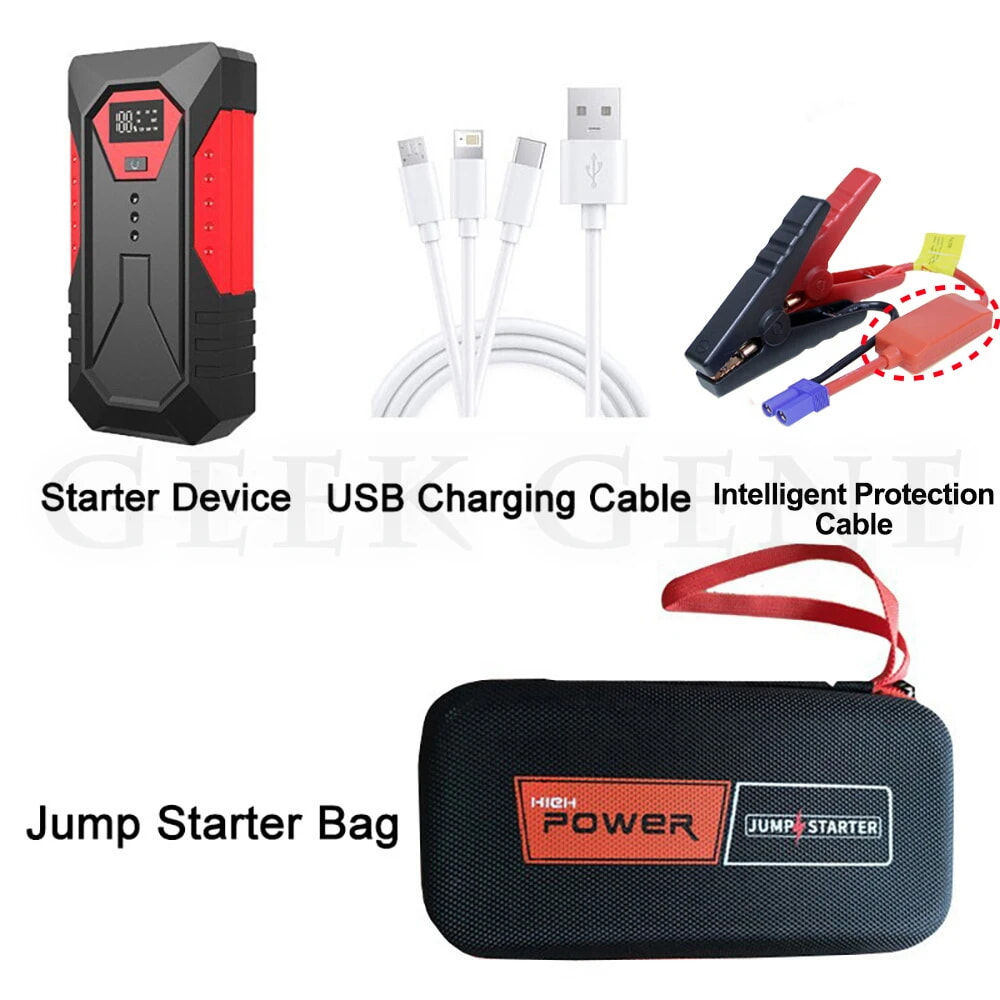 Пусковое устройство для автомобиля / Jump Starter 18000 mAh foto 9