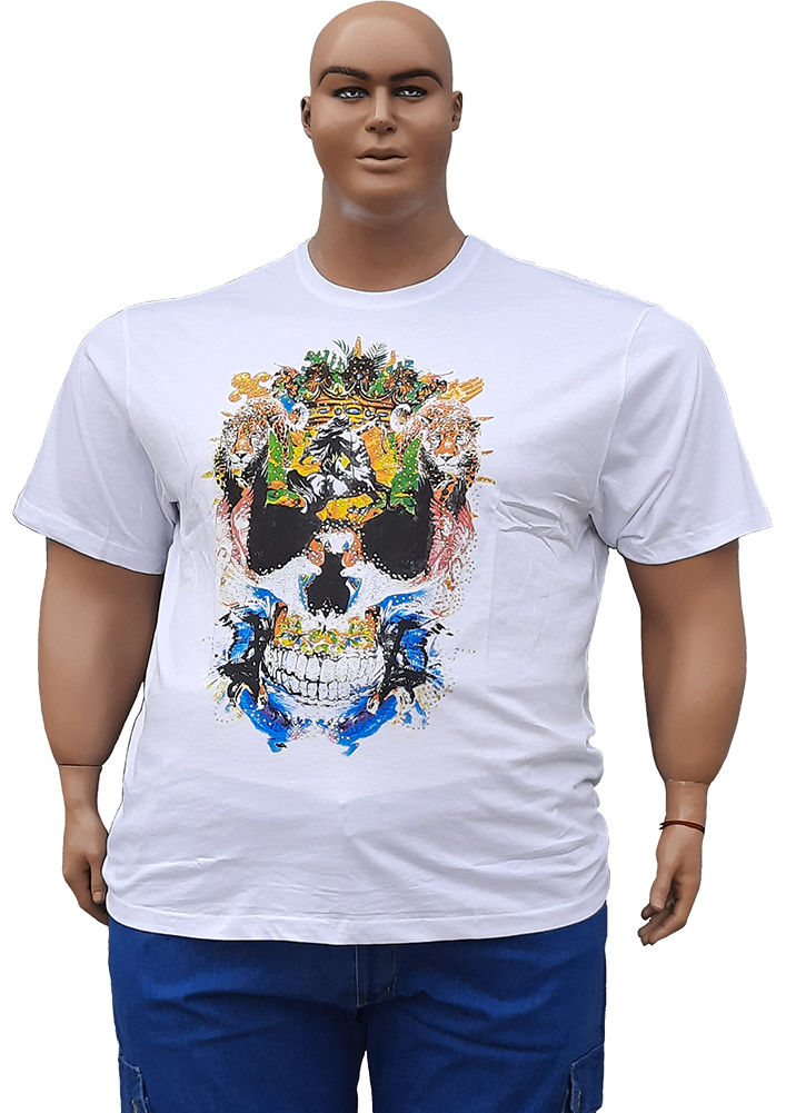 Tricou cu craniu Philipp Plein foto 3