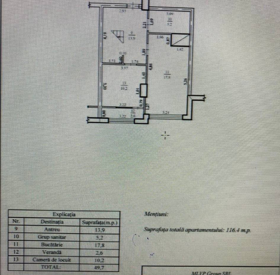 Apartament cu 2 camere, 117 m², Ciocana, Chișinău foto 2