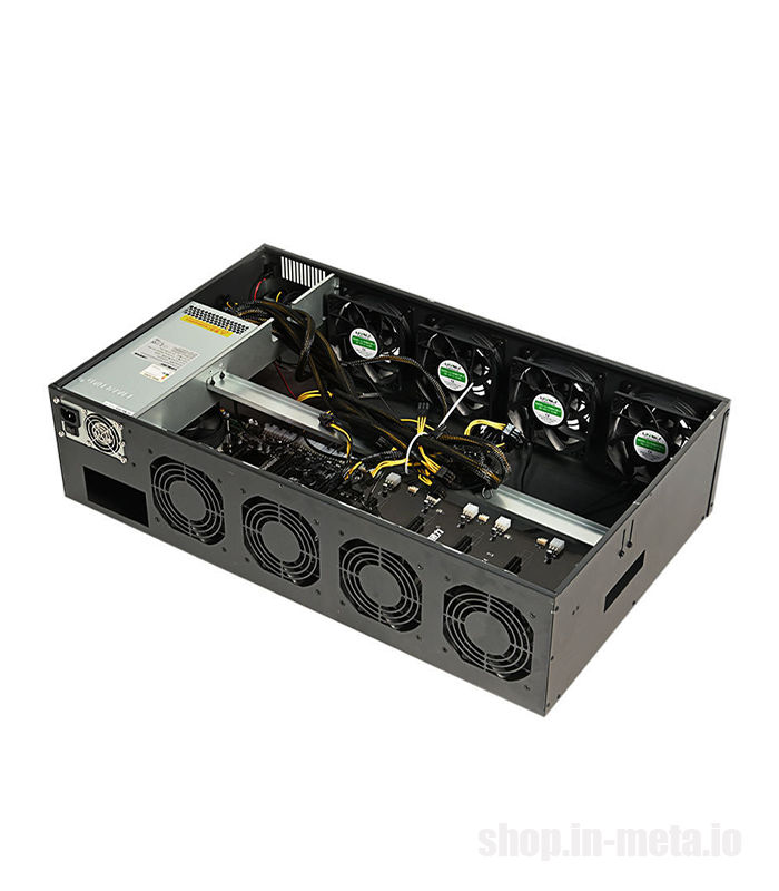 Mining Rig 12 Gpu Case - Майнинг - Закрытый Продувочный Кейс - Для Видеокарт В Сборе foto 1