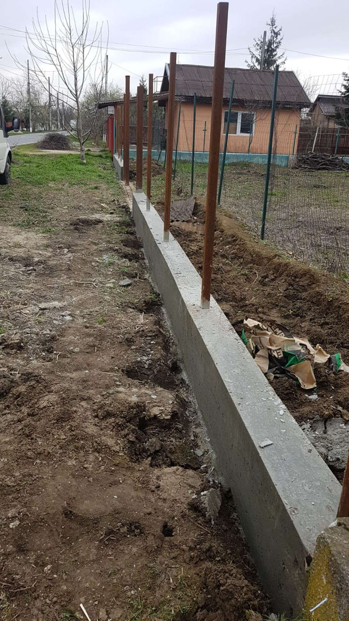 Betonam fundatii gard foto 2