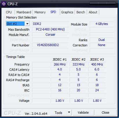 оперативка для ноутбука ddr2-800mhz 4gb corsair foto 4