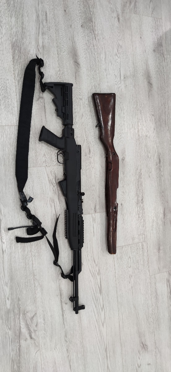 SKS calibrul  7,62x39mm , cu acte în regulă. фото 0