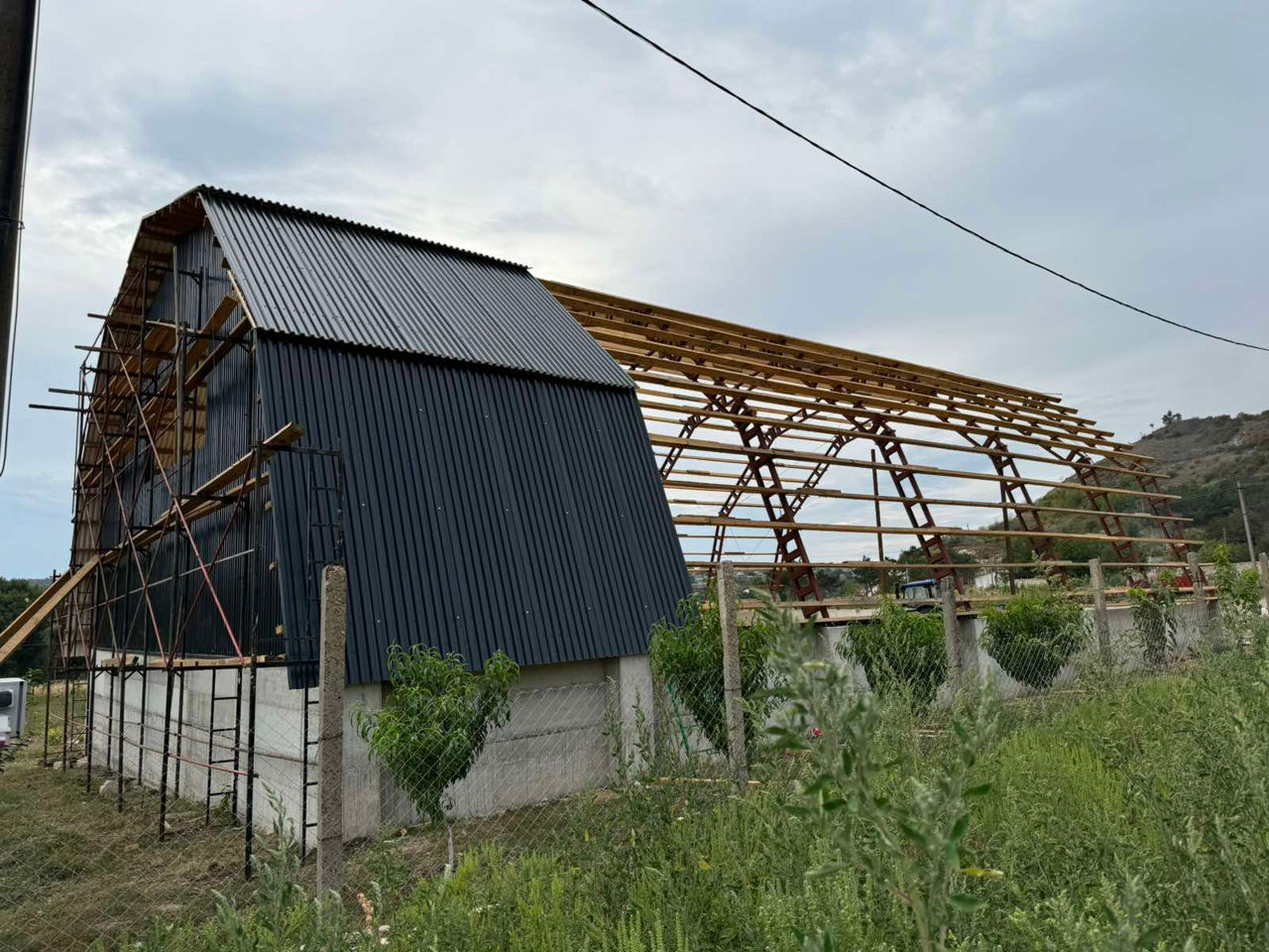 Carcasă pentru angar/Ангар/Hală//Angar/Depozit/Hambar foto 5