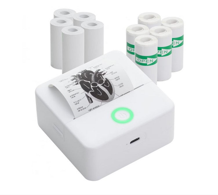 Mini Printer Bluetooth Portabil  / Mini Printer Bluetooth Portabil  foto 0