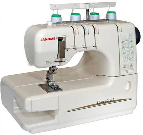 Распошивальные машины Janome Cov Pro II, Cov Pro 7000CPS в т/ц Sun City, 3 этаж, бутик 3303 фото 4