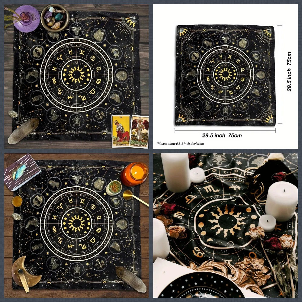 Cărți de tarot, cutie, covoraș. Totul pentru tarot și ghicit. foto 8