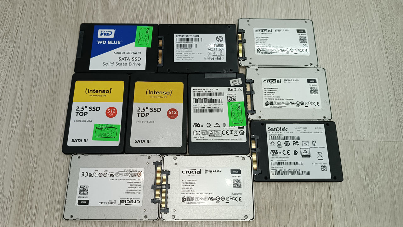 SSD,M2/NVMe 120 Gb, 256 Gb, 480 Gb, 1 Tb, 2 Tb foto 8