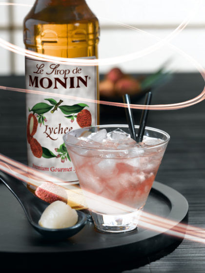 Sirop Lychee Lici (Litchi) Monin Floral Intens 700 ml Livrare Moldova foto 0