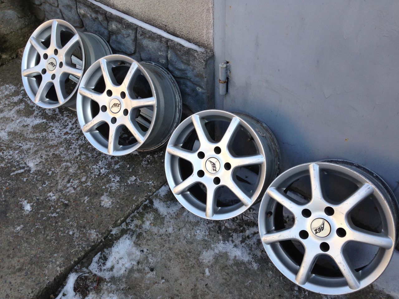 5x120 r15 на BMW , Диски Титановые