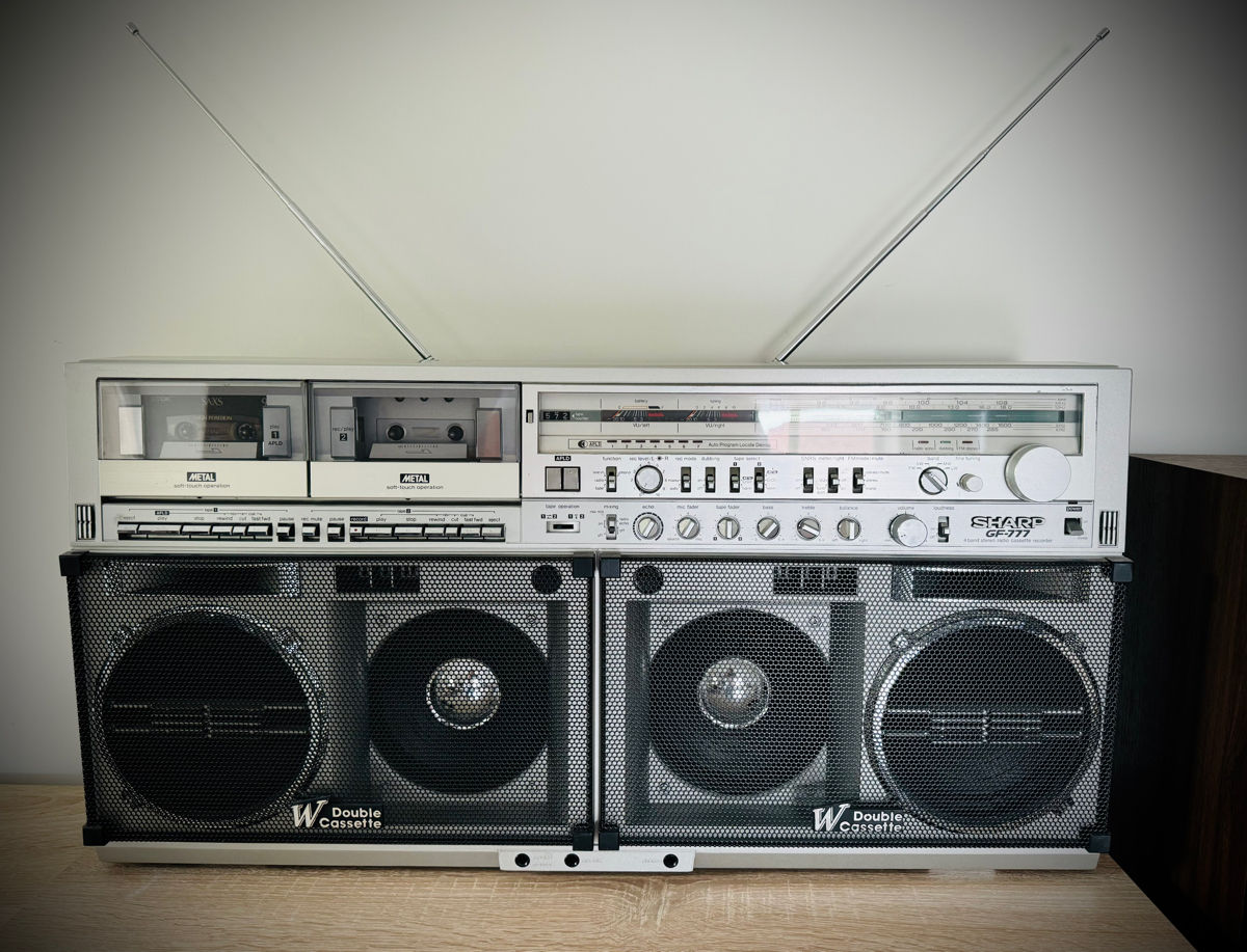 Boombox SHARP GF-777 foto 0