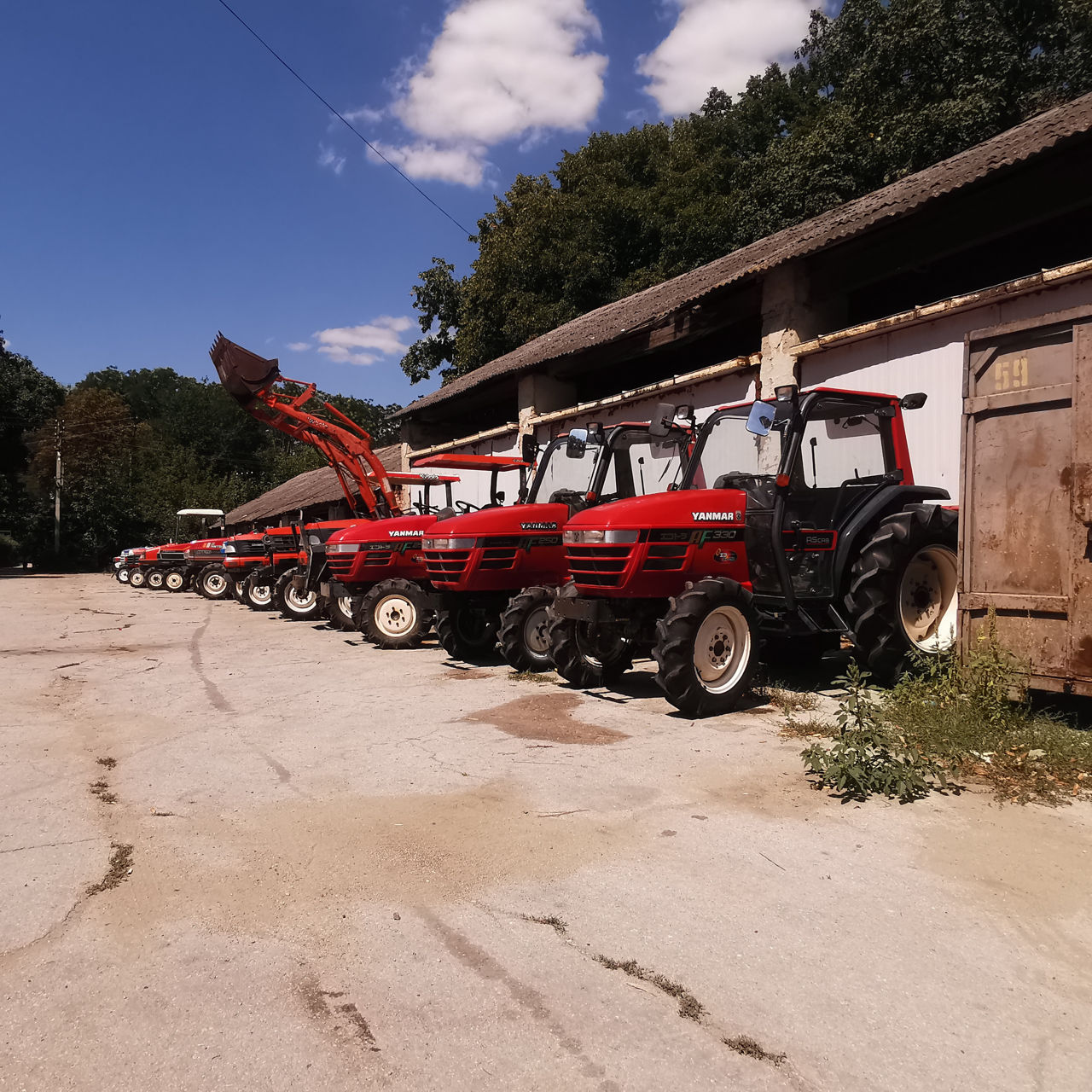 Tractoare japoneze - Yanmar AF24 +freza -Recent Importat foto 17