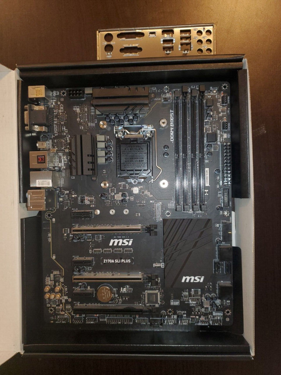 MSI Z170a SLI Plus LGA1151