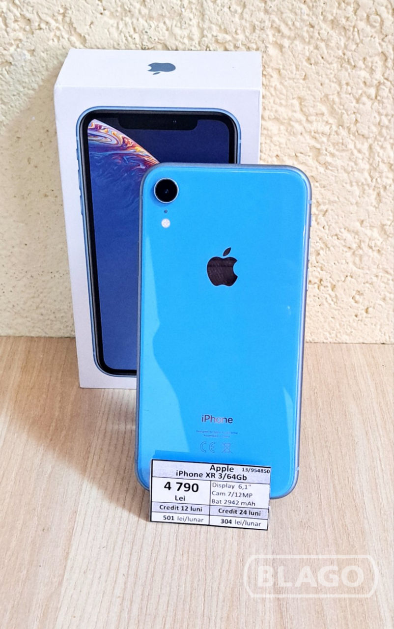 Apple iPhone HR 3/64 GB, 4790 lei