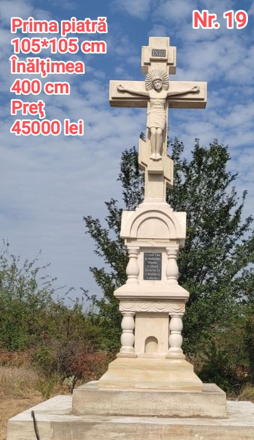 Răstigniri din piatră de Cosăuți foto 8