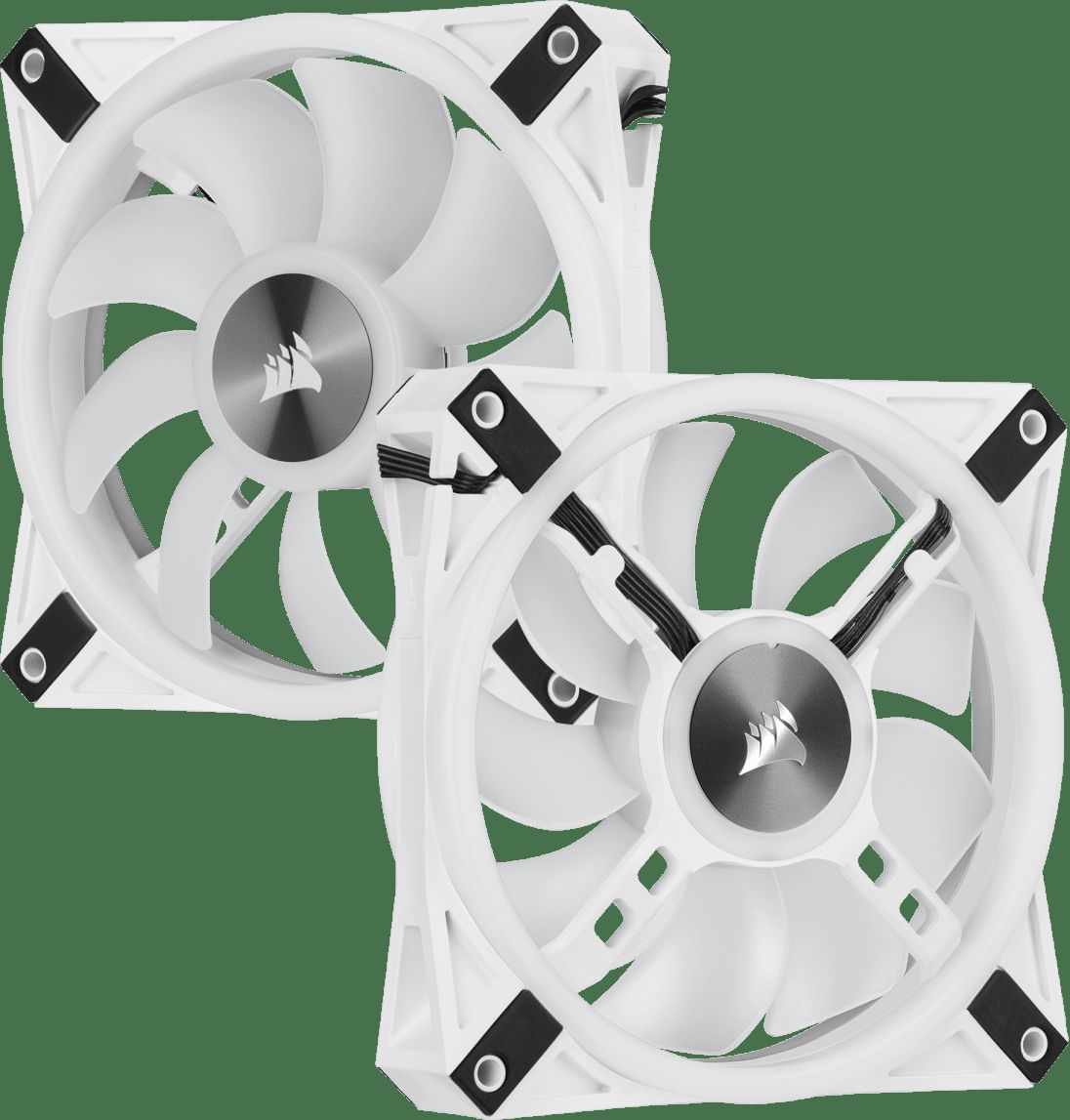 iCUE QL140 RGB 140mm PWM White Fan — Single Pack фото 4