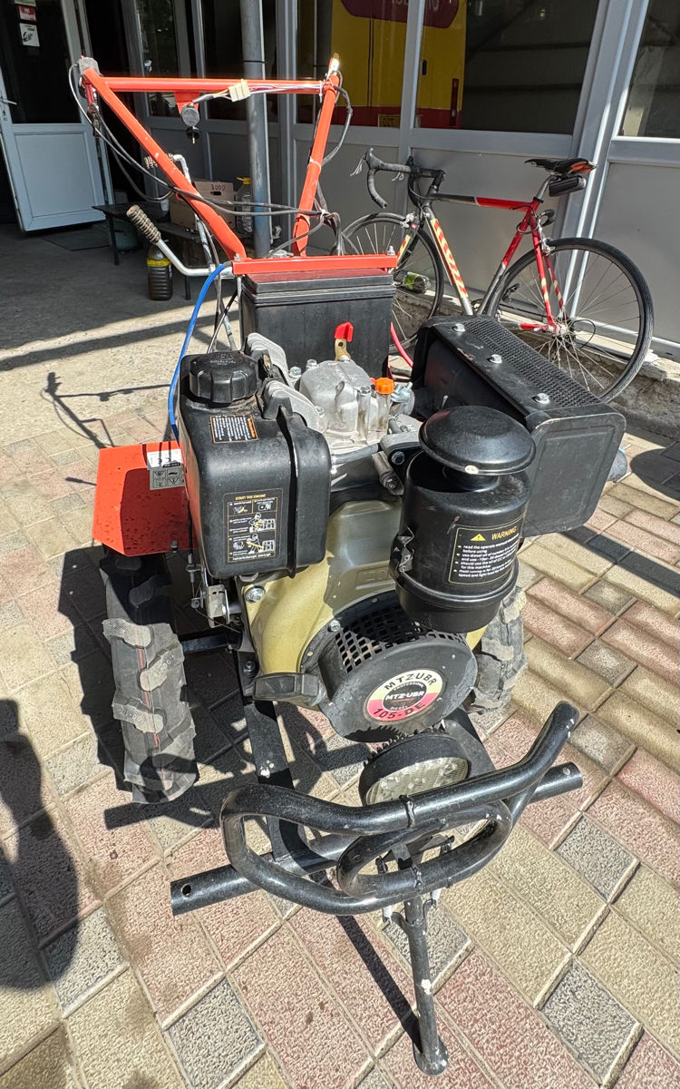 Vând motobloc zubr  foto 1