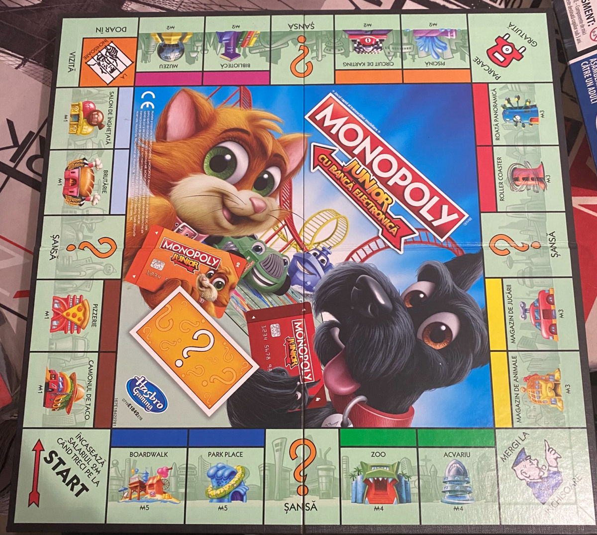 Monopoly junior cu banca electronica  фото 6