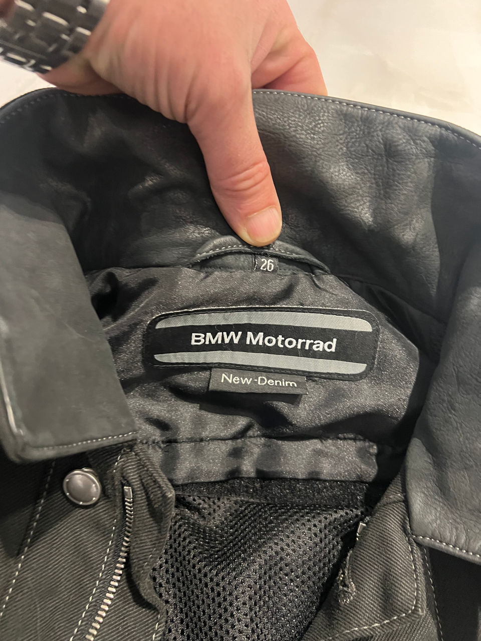 BMW motorrad new denim Costum XL-practic nou foto 3