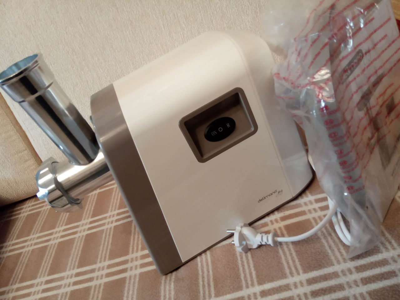 Aparat de tocat carne delimano joi 3 în 1 фото 3
